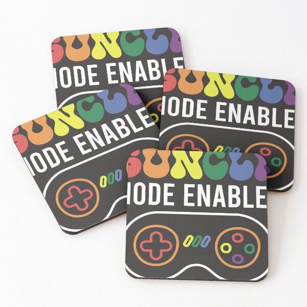 Item preview, Guncle Gay Uncle Mode Enabled gamer lgbt gay pride Guncles' Day Gift designed and sold by GuncleCo.