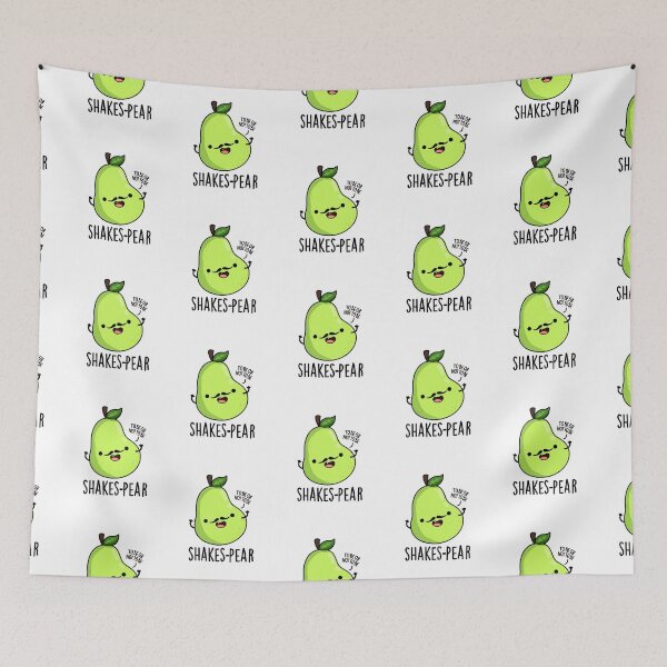 Item preview, Shakes-pear Funny Pear Fruit Puns  designed and sold by punnybone.