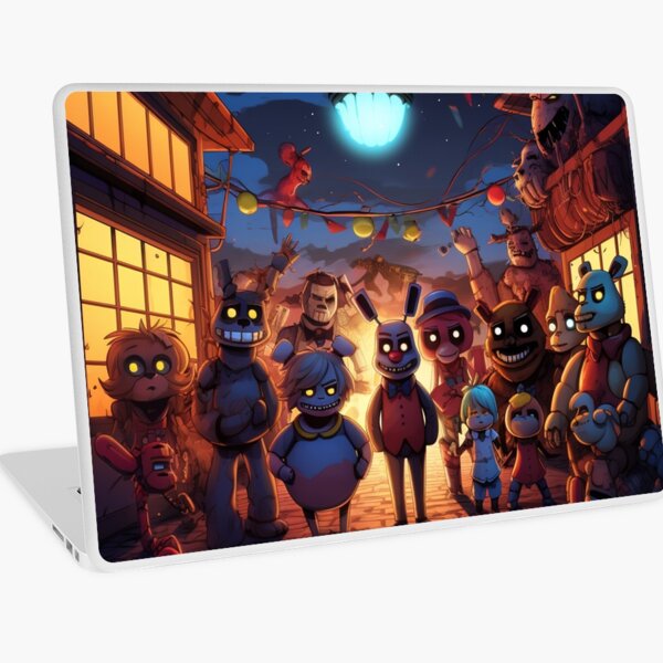 Fnaf Anime Laptop Skins for Sale