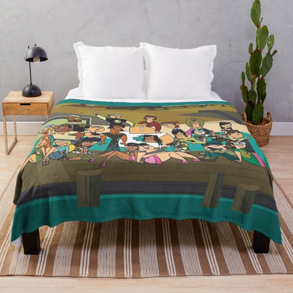 Welcome to Total Drama Island Throw Blanket