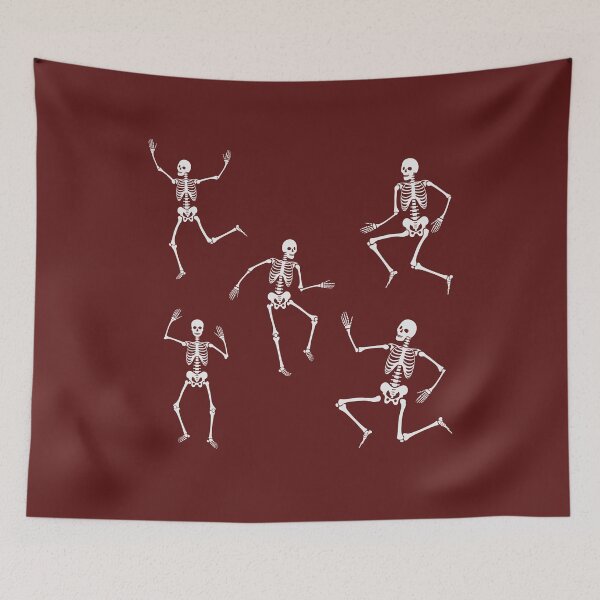 Item preview, Skeleton Dance Party designed and sold by VintageParrot.