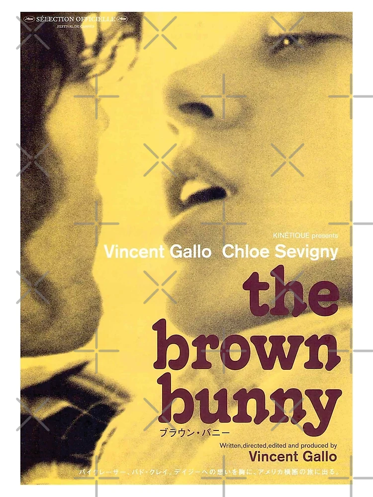 Vincent Gallo - The Brown Bunny - Vintage Movie Poster