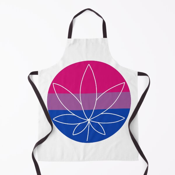Item preview, Bisexual Flag Marijuana Leaf designed and sold by nyccatmom.
