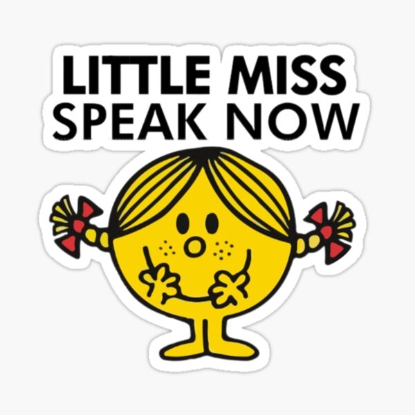 Item preview, Little Miss Speak Now designed and sold by Pastel-Axolotol.