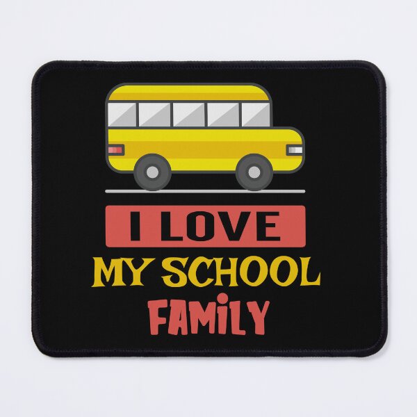Item preview, I Love My School Family - Cute, Funny and For Kids by FanityPrints designed and sold by FanityPrints.