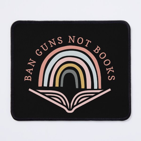 Item preview, Ban Guns Not Books | Ban Books | Banned Books | Books | Reader | Read | Teacher | book aesthetic designed and sold by ShoniwDesigns.