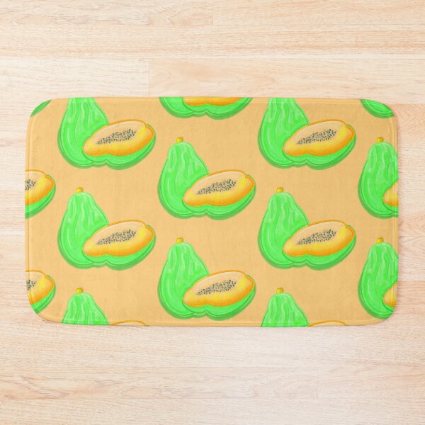 Item preview, Cute papayas with pastel and bright colors designed and sold by Florvolcanica.