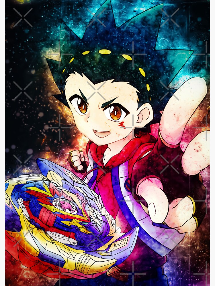 Valt Aoi Beyblade Burst QuadStrike  Sticker for Sale by