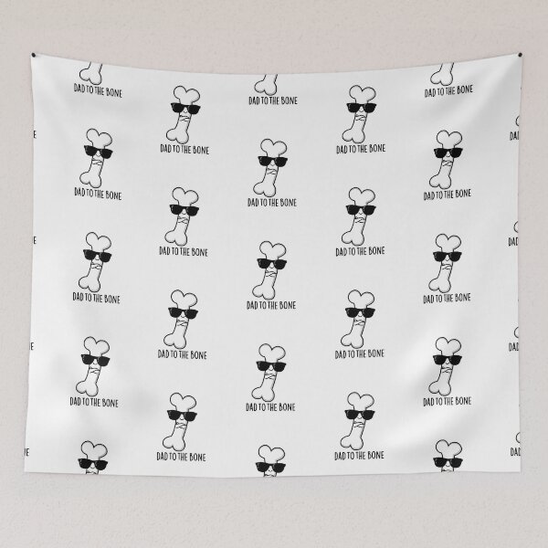Item preview, Dad To The Bone Funny Anatomy Puns  designed and sold by punnybone.