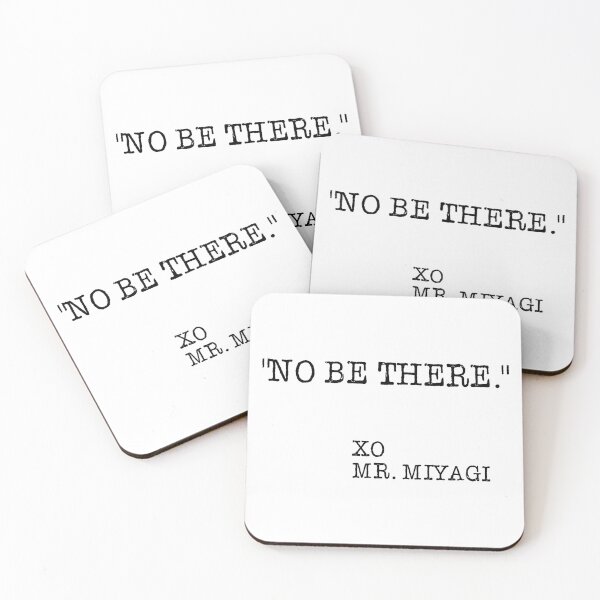 Item preview, No Be There Mr. Miyagi designed and sold by SnootsDyer.