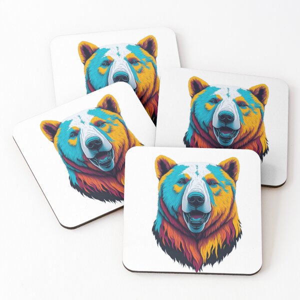 Item preview, Polar bear head designed and sold by Somdul.