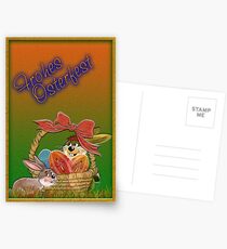 Happy Easter greetings Postcards