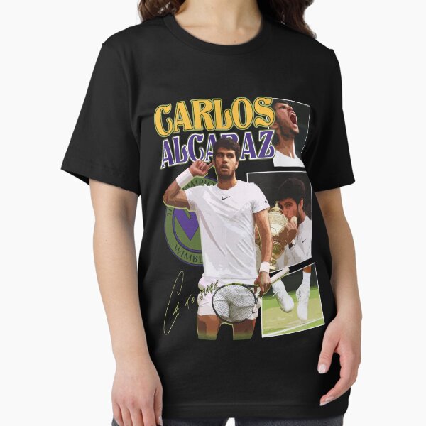 Item preview, Carlos Alcaraz tennis retro, carlos alcaraz,tennis,winner,champion,sport designed and sold by JulianZCO.