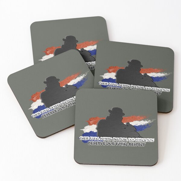 Item preview, THEIR TOTAL DETERMINATION AND DEDICATION DESERVE OUR TOTAL RESPECT designed and sold by THE AMERICAN TEEVANGELIST.