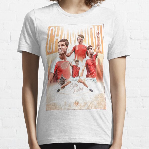 Item preview, CARLOZ ALCARAZ champion, carlos alcaraz,tennis,winner,champion,sport designed and sold by JulianZCO.