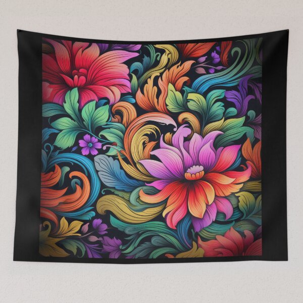 Item preview, Vibrant Color of Flowers designed and sold by Puristock.