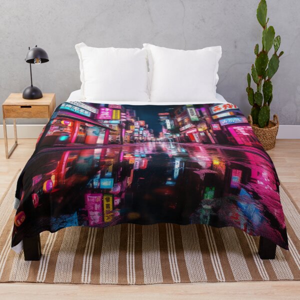 Item preview, Synthwave Neon noir street designed and sold by richardwooten.