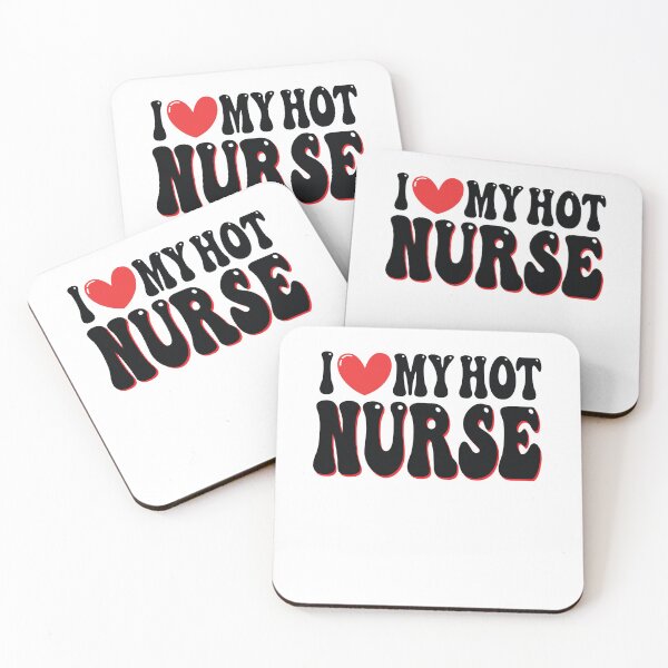 Item preview, I Love My Hot Nurse Wife I Heart My Girlfriend heart of Valentine's Day designed and sold by CoolCreative.