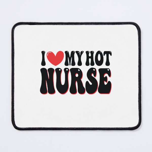Item preview, I Love My Hot Nurse Wife I Heart My Girlfriend heart of Valentine's Day designed and sold by CoolCreative.