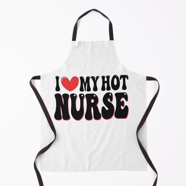 Item preview, I Love My Hot Nurse Wife I Heart My Girlfriend heart of Valentine's Day designed and sold by CoolCreative.