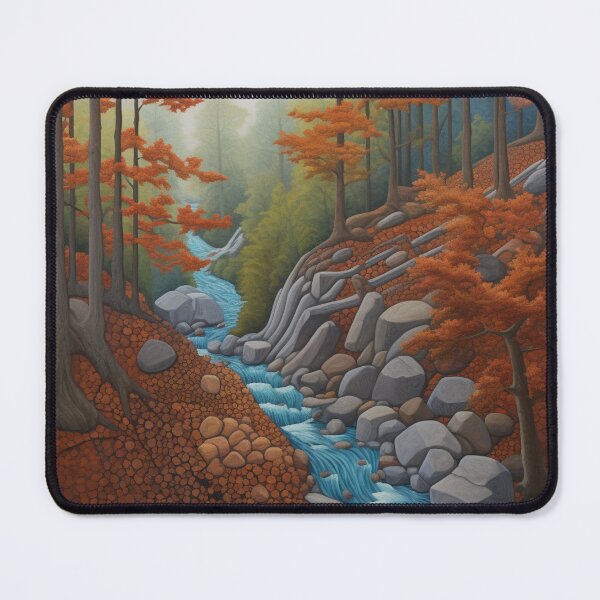 Item preview, Cascade of Dots: A Neo-Impressionist Rendering - 2 designed and sold by Moisky Art.
