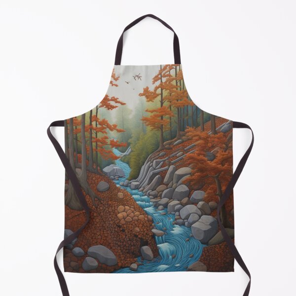 Item preview, Cascade of Dots: A Neo-Impressionist Rendering - 2 designed and sold by Moisky Art.