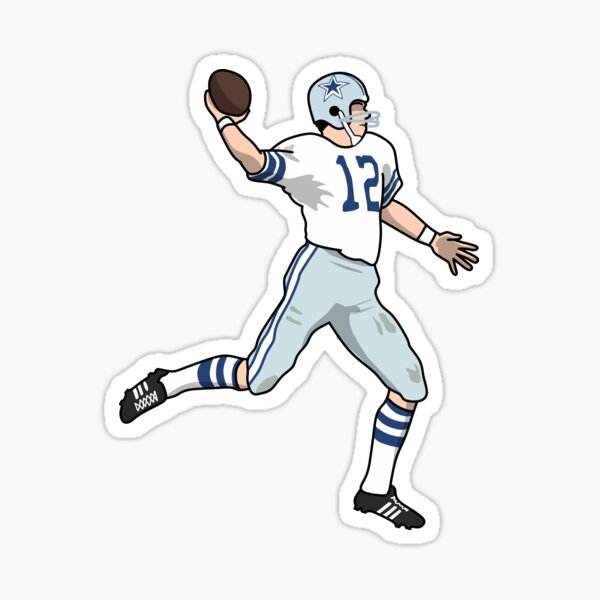 Roger Staubach Greeting Card for Sale by Cacakarantika