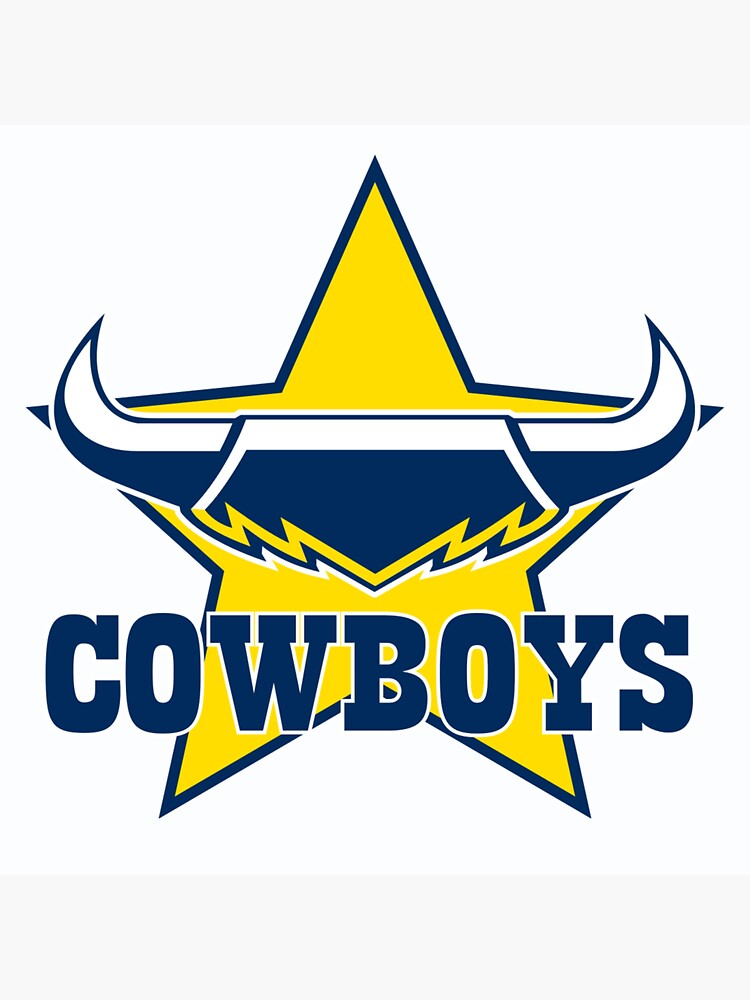 cowboys' Sticker for Sale by zachbrayan