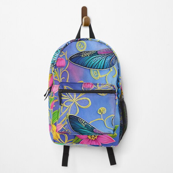 Item preview, Floral and Blue Delicate Dragonfly designed and sold by purplesensation.