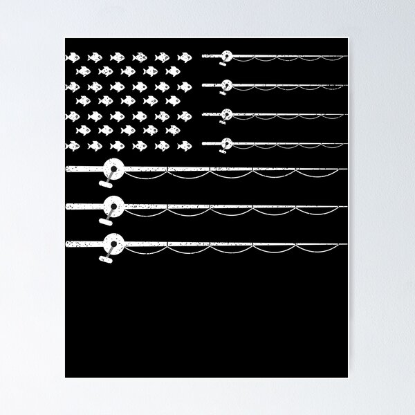 Fishing Flag Posters for Sale
