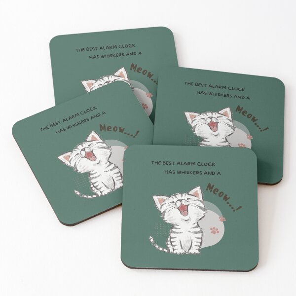 Item preview, The cat's meow, shirts with cats on them designed and sold by Teeandnat.