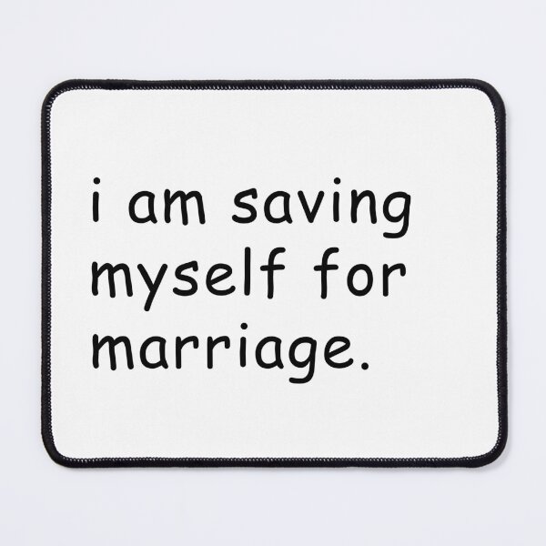 Item preview, Saving Myself for Marriage White Lie Shirt designed and sold by geckodesign.