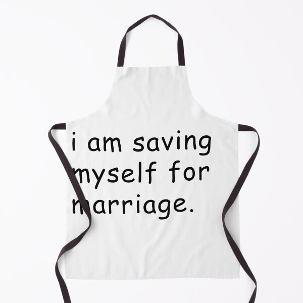 Item preview, Saving Myself for Marriage White Lie Shirt designed and sold by geckodesign.