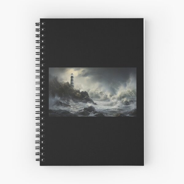 Item preview, Lighthouse Braves the Storm designed and sold by Kmulderrig.