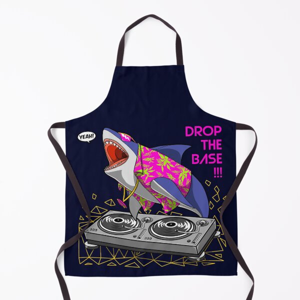 Item preview, drop the base! (dj shark) designed and sold by hayrpictures.