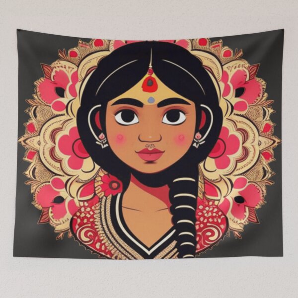 Item preview, Indian girl  designed and sold by Roxburylane.