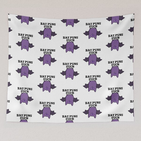 Item preview, Bat Puns Suck Funny Animal Puns  designed and sold by punnybone.