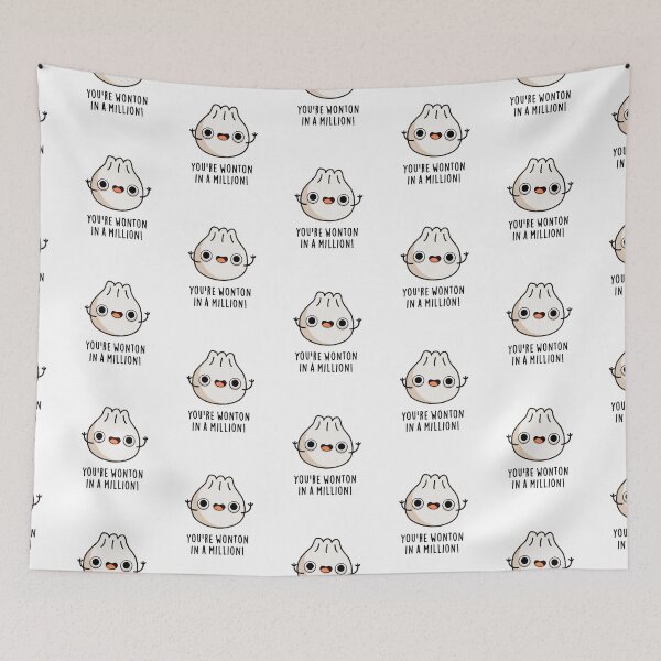 Item preview, You're Wonton In A Million Funny Dimsum Puns  designed and sold by punnybone.