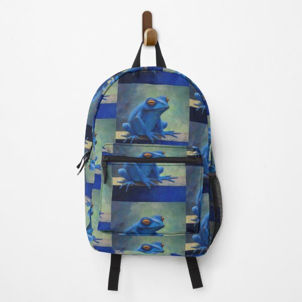 Item preview, Casual Blue Frog Resting - Nature designed and sold by YoPedro.