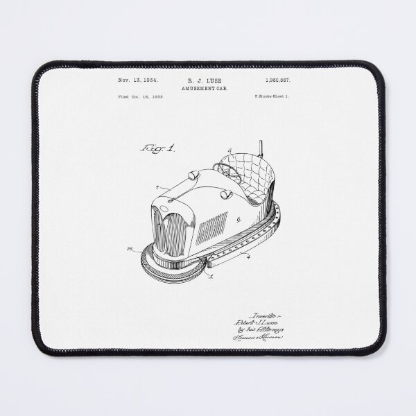 Item preview, AMUSEMENT CAR - Bumper Car - US1980867 designed and sold by Patent-Print.