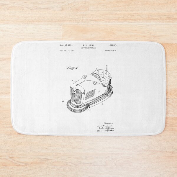 Item preview, AMUSEMENT CAR - Bumper Car - US1980867 designed and sold by Patent-Print.