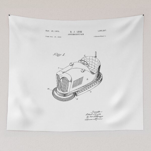 Item preview, AMUSEMENT CAR - Bumper Car - US1980867 designed and sold by Patent-Print.