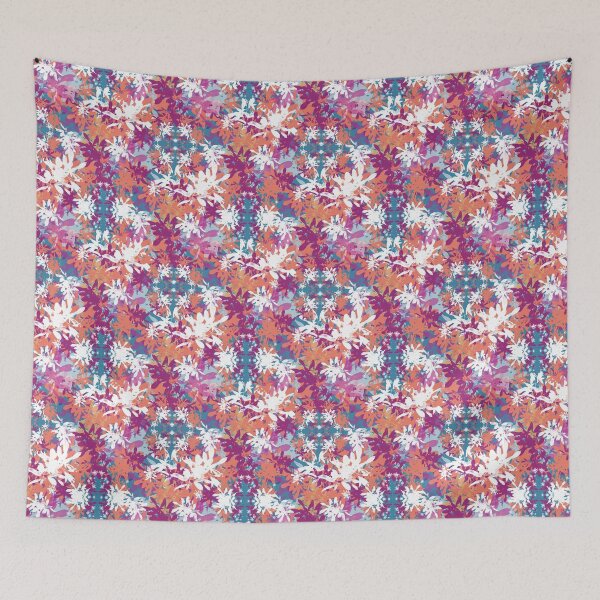 Item preview, Vivid summer flowers motif  designed and sold by DreamKaracters.