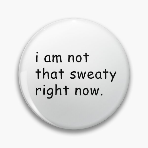 Item preview, I Am Not That Sweaty White Lie Shirt designed and sold by geckodesign.