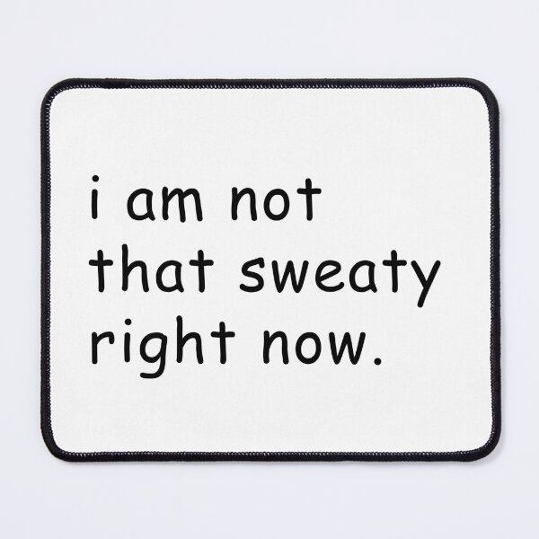 Item preview, I Am Not That Sweaty White Lie Shirt designed and sold by geckodesign.