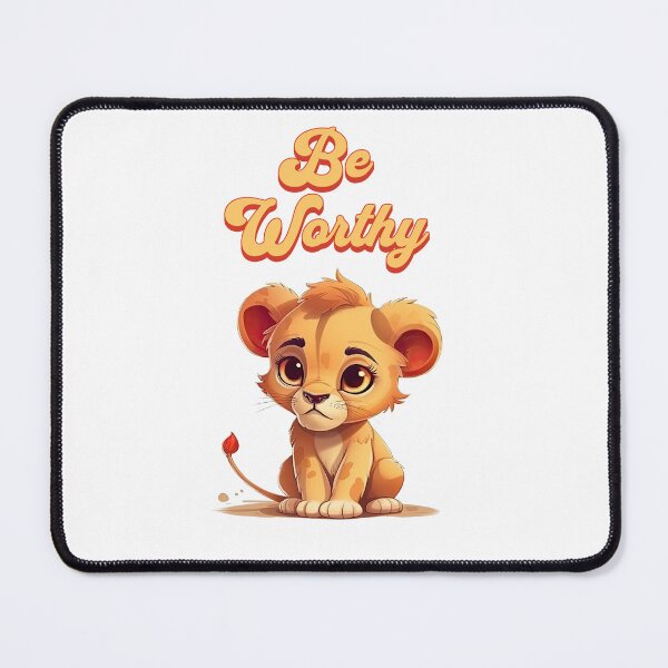 Item preview, Be Worthy Little Lion designed and sold by Dahlface Designs.