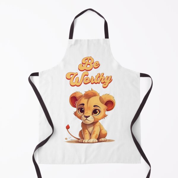 Item preview, Be Worthy Little Lion designed and sold by Dahlface Designs.