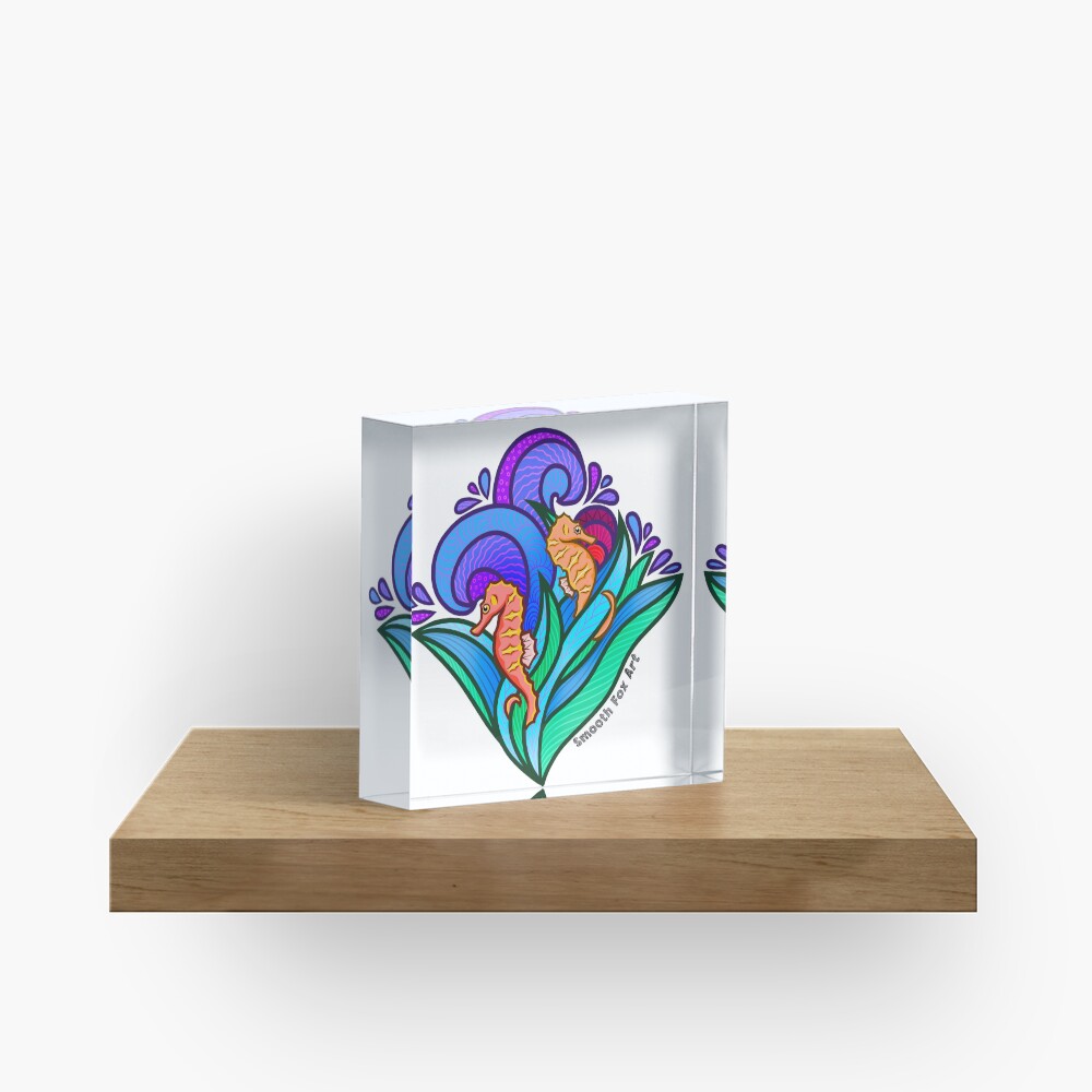 Item preview, Acrylic Block designed and sold by smoothfoxill.