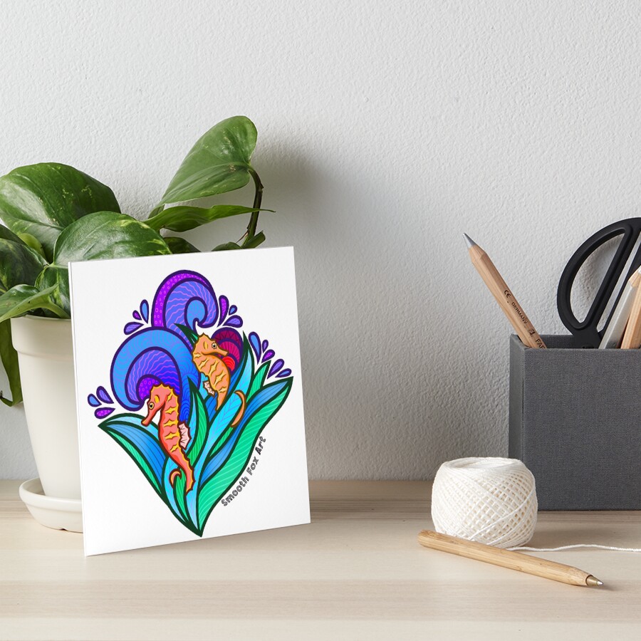 Item preview, Art Board Print designed and sold by smoothfoxill.