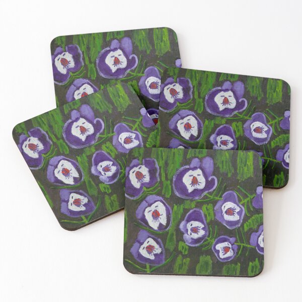 Item preview, Purple Pansy Orchids designed and sold by Pamela Ruggiero.